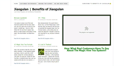 Desktop Screenshot of benefits-of-jiaogulan.com